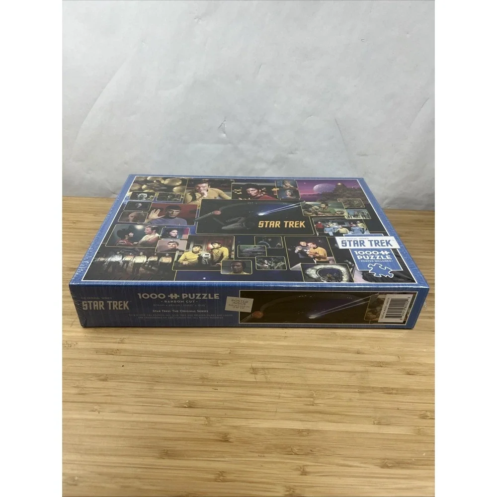 Star Trek Original Series Cobble Hill 1000 Piece Puzzle & Poster NEW Sealed 2019